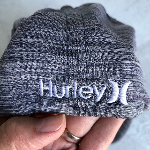 Hurley Flex Fit Baseball Cap Blue Heather Flex Fit Size S/M - Picture 5 of 6